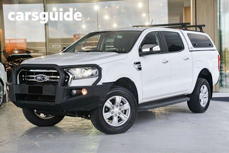White 2018 Ford Ranger Double Cab Pick Up XLT 3.2 HI-Rider (4X2)