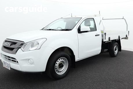 White 2018 Isuzu D-MAX Cab Chassis SX (4X2)