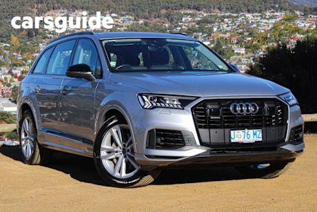 Silver 2020 Audi Q7 Wagon 50 TDI Quattro Mhev