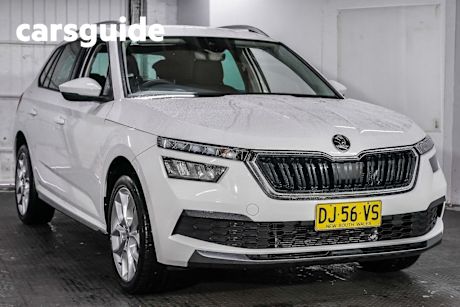 White 2023 Skoda Kamiq Wagon Style 85TSI
