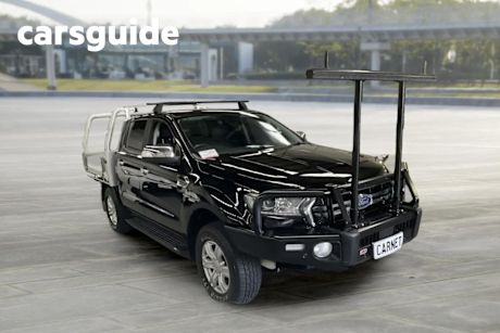 Black 2020 Ford Ranger Double Cab Pick Up XLT 2.0 (4X4)