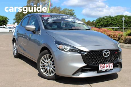 Silver 2024 Mazda 2 Hatchback G15 Evolve