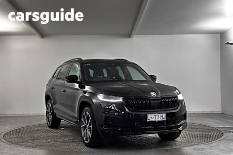 Black 2023 Skoda Kodiaq Wagon Sportline (4X4) 132TSI