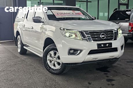 White 2018 Nissan Navara Dual Cab Pick-up ST (4X4)