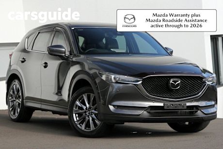 Grey 2021 Mazda CX-5 Wagon Akera Turbo (awd)