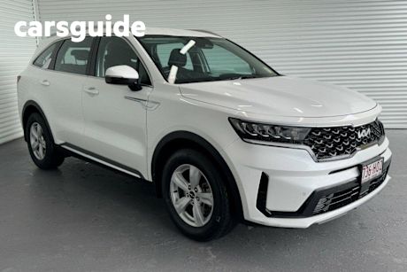 White 2023 Kia Sorento Wagon GT-Line 7 Seat