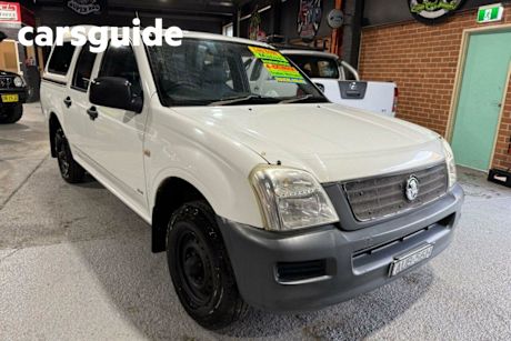 Silver 2005 Holden Rodeo Ute Tray