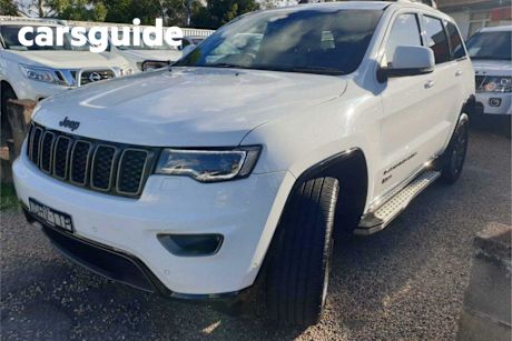 White 2016 Jeep Grand Cherokee Wagon 75TH Anniversary (4X4)