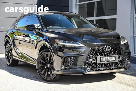 Black 2024 Lexus RX Wagon RX500h F Sport Performance
