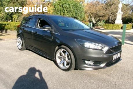 Grey 2016 Ford Focus Hatchback Sport