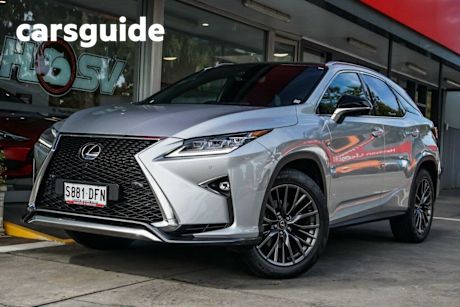 Silver 2017 Lexus RX350 Wagon F-Sport