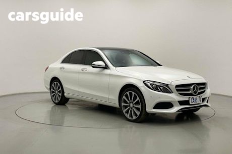 White 2016 Mercedes-Benz C250 Sedan