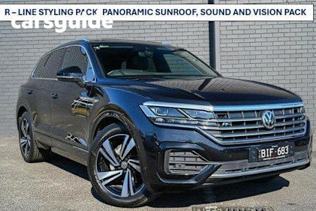 Black 2020 Volkswagen Touareg Wagon 190TDI Premium