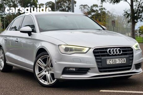 Silver 2013 Audi A3 Sedan Ambition S Tronic