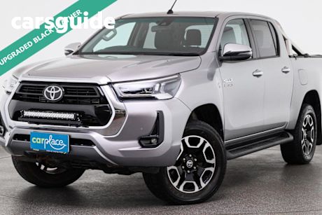 Silver 2021 Toyota Hilux Double Cab Pick Up SR5 (4X4)