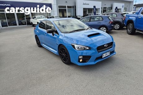 Blue 2015 Subaru WRX Sedan Premium Hyper Blue (awd)