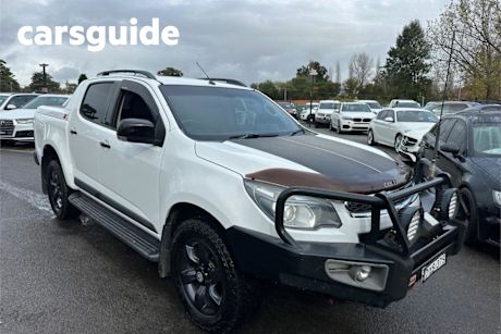 White 2016 Holden Colorado Crew Cab Pickup Z71 (4X4)