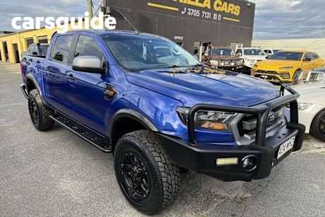 Blue 2016 Ford Ranger Ute Tray XLS 3.2 (4x4) PX MKII