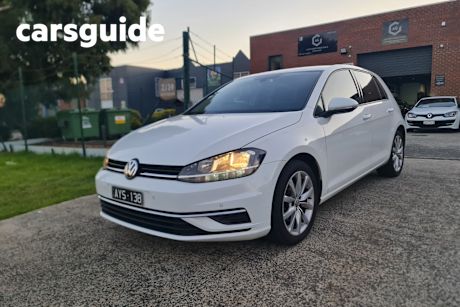 White 2019 Volkswagen Golf Hatchback 110 TSI Comfortline