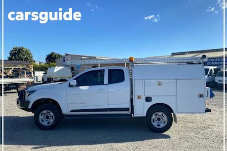 White 2018 Holden Colorado Space Cab Chassis LS (4X4)