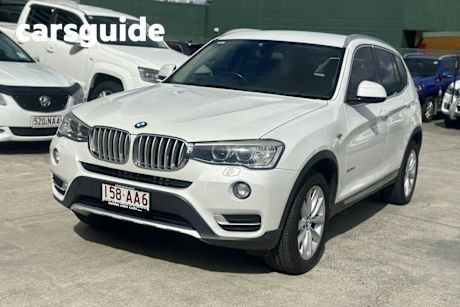 White 2014 BMW X3 Wagon Xdrive 20D