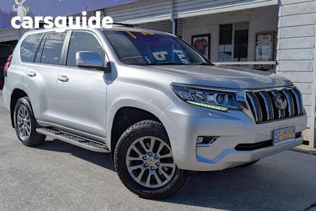 Silver 2018 Toyota Landcruiser Prado Wagon Kakadu (4X4)