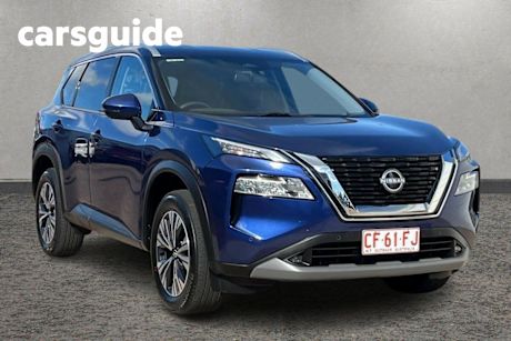 Blue 2023 Nissan X-Trail Wagon ST (2WD)