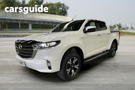 White 2022 Mazda BT-50 Dual Cab Pick-up XTR (4X4)