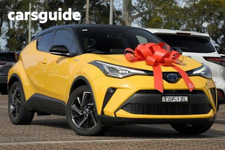 Yellow 2021 Toyota C-HR Wagon Koba (2WD) Hybrid