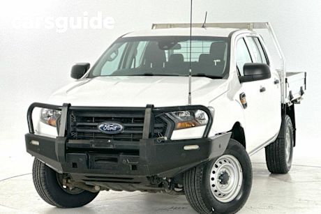 White 2021 Ford Ranger Double Cab Chassis XL 3.2 (4X4)