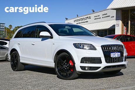 White 2012 Audi Q7 Wagon 4.2 TDI Quattro