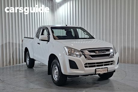 White 2019 Isuzu D-MAX Crew Cab Utility SX HI-Ride (4X2)