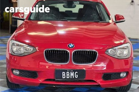 Red 2014 BMW 118I Hatchback