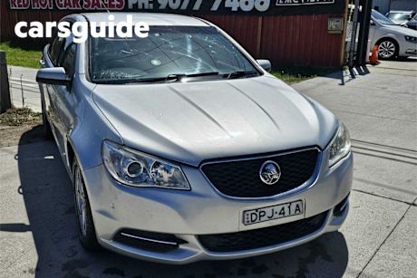 Silver 2013 Holden Commodore Sportswagon Evoke (lpg)