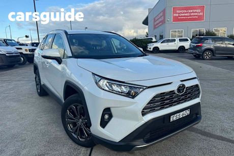 White 2022 Toyota RAV4 Wagon GXL (2WD)