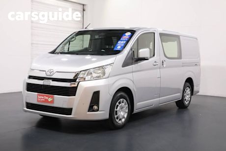 Silver 2021 Toyota Hiace Van LWB