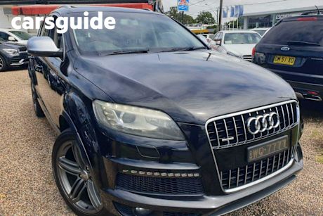 Black 2011 Audi Q7 Wagon 3.0 TDI Quattro