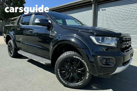 Black 2020 Ford Ranger Double Cab Pick Up Wildtrak 2.0 (4X4)