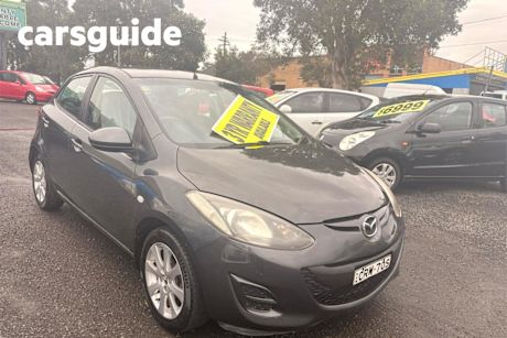 Grey 2013 Mazda 2 Hatchback NEO Sport