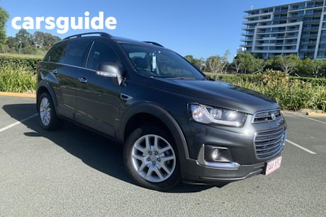 Grey 2017 Holden Captiva Wagon Active