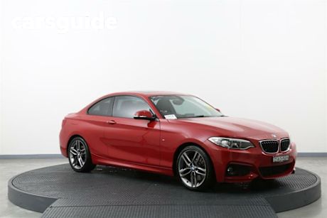 Red 2015 BMW 228I Coupe M-Sport