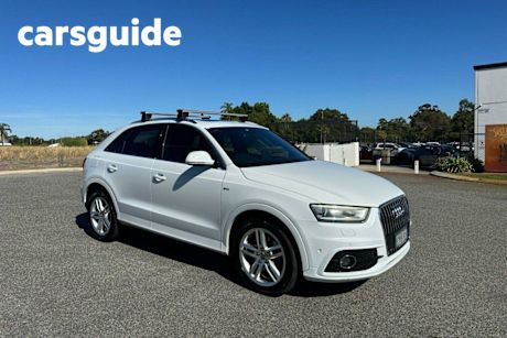 White 2013 Audi Q3 Wagon 2.0 Tfsi Quattro (155KW)