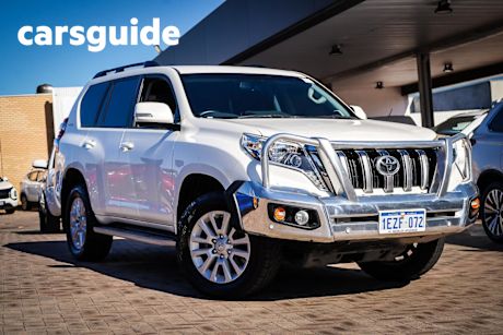 White 2016 Toyota Landcruiser Prado Wagon VX (4X4)