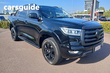 Black 2023 GWM UTE Dual Cab Utility Cannon Vanta (4X4)