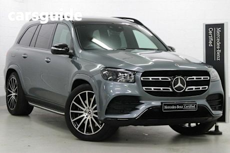 Grey 2020 Mercedes-Benz GLS450 Wagon 4Matic (hybrid)