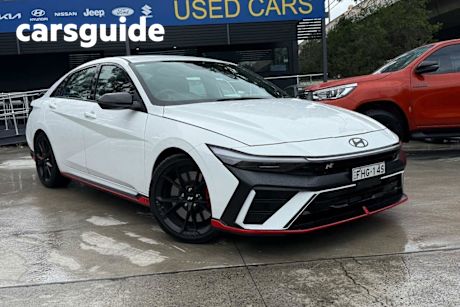 White 2024 Hyundai I30 Sedan N Premium
