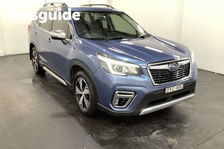 Blue 2018 Subaru Forester Wagon 2.5I-S