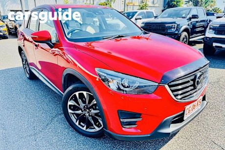 Red 2017 Mazda CX-5 Wagon Akera (4X4)