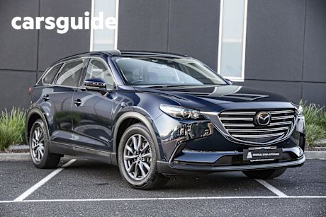 Blue 2023 Mazda CX-9 Wagon Touring (fwd)