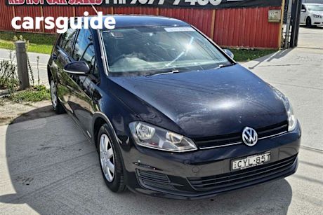Black 2014 Volkswagen Golf Hatchback 90 TSI